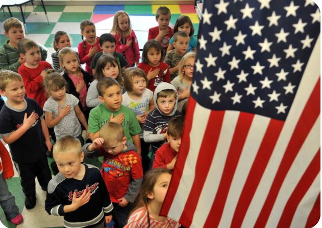 flad pledge of allegiance