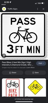 bike sign